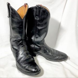 Vintage Red Wing Pecos Men's Pull on Cowboy Style Leather Work Boot Size 11B